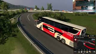 Comil Invictus DD 2023 Bus Driving on Narrow Roads  Euro Truck Simulator 2  Ets ets2 [upl. by Friend]