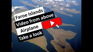 Faroe Islands  Aproaching Vágar airport  Landing [upl. by Merce]