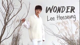 Lee Heeseung  Wonder [upl. by Bugbee292]