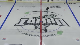 Idaho Steelheads gear up for season opener with the perfect ice [upl. by Ama]