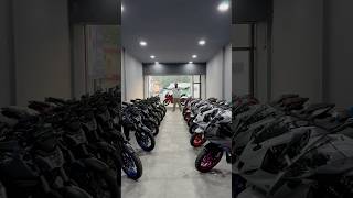 New Yamaha Showroom in Vijayawada MG road  trending shots automobile [upl. by Ydnem]