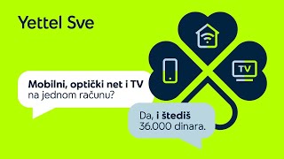 Uštedi 36000 RSD uz Yettel Sve [upl. by Phaedra]