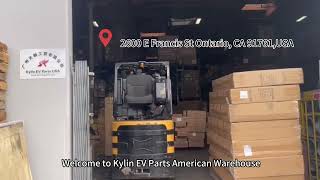 Kylin EV Parts USA Warehouse Review [upl. by Nyliuqcaj]