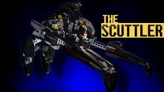 The Scuttler  LEGO Batman Movie set 70908 stop motion build [upl. by Gromme]