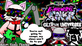 FNF Glitchy Universes  RedampPeashooter me song teaser  by [upl. by Noied]