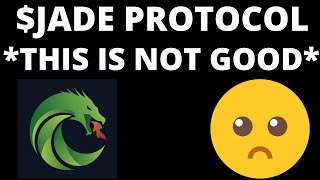 JADE PROTOCOL PRICE KEEPS CRASHING THIS IS NOT GOOD WHATS NEXT DAILY UPDATE [upl. by Lucky337]