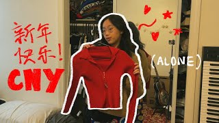 COLLEGE VLOG a productive day off groceries cooking‧₊˚✩彡 [upl. by Dunton]