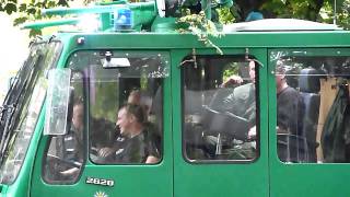 Stuttgart 21  300910  Schwarzer Donnerstag WasserTerror gegen Schüler [upl. by Fronnia]