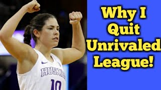 Kelsey Plum Shocks Fans After Exposing The Real Reason She Quit Unrivaled League [upl. by Sitrik]