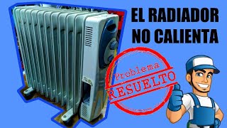 Como ARREGLAR un RADIADOR eléctrico que NO CALIENTA [upl. by Airemat]