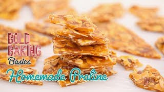 How to Make Praline Candy  Gemmas Bold Baking Basics [upl. by Ahsuoj]