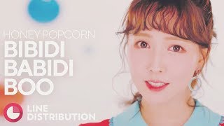 HONEY POPCORN  Bibidi Babidi Boo Line Distribution [upl. by Annert]