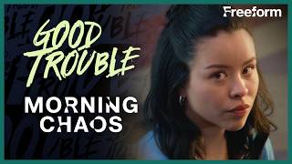 Morning Chaos at The Coterie  Good Trouble  Freeform [upl. by Dacie]