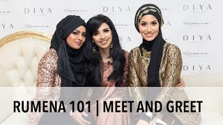 RUMENA 101 MEETampGREET  KAJOL MUA GLITZ AND GLAM EVENT [upl. by Ja]