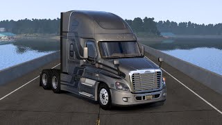 ATS Freightliner Cascadia 125 25 BYJONRUDA  151  Deutsch [upl. by Ahsirahc]