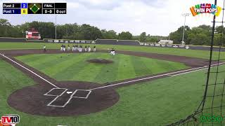 WV American Legion Baseball State Championship Wheeling Post 1 vs Morgantown Post 2 7292024 [upl. by Belita591]