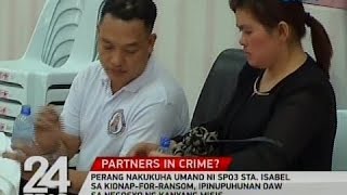 Perang nakukuha umano ni SPO3 Sta Isabel sa kidnapforransom ipinupuhunan daw sa negosyo ng asawa [upl. by Linder275]