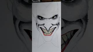 Making joker painting drawing [upl. by Grosz]