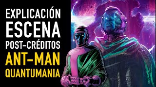 Explicación escena postcréditos Antman Quantumania  The Top Comics [upl. by Anec]