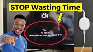 STOP Wasting Time Fix Chromecast with Google TV No Signal Now [upl. by Eveivenej]