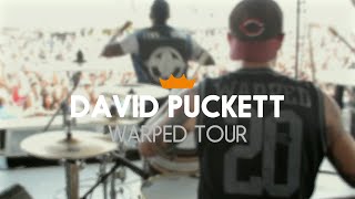 David Puckett Warped Tour  Remo [upl. by Attiuqal630]