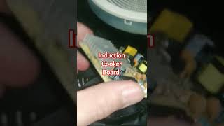 Induction cooker board technician electrical repair electronics [upl. by Jodie]