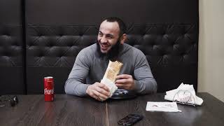 Aslambek Saidov vs Super Mega Rollo Największe Rollo w Zahir Kebab Challenge [upl. by Markos]