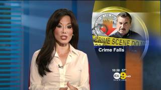 Sharon Tay 20120105 10PM KCAL9 HD White top pokies [upl. by Peti]