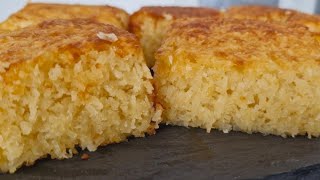 Moist and Delicious Coconut Cake I Easy No Flour No Butter Coconut Dessert [upl. by Nnaul]