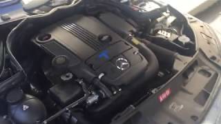 M20715  MERCEDES W204 M271860 250CGI 18L TURBO PETROL 4CYL AUTO 2010 ENGINE TESTING [upl. by Earezed]