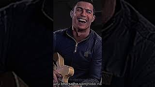 Ronaldo sing nepali song [upl. by Giraud]