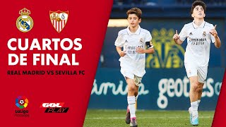 RESUMEN REAL MADRID 70 SEVILLA  CUARTOS FINAL LALIGA PROMISES [upl. by Allemap792]