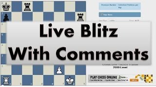 Blitz Chess 1908 with Live Comments Sicilian Closed vs FredMatsuura with Black [upl. by Belamy]