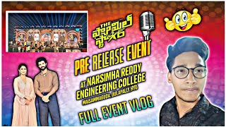 The Family Star PreRelease Event In Narsimha Reddy College Maisammaguda [upl. by Yadseut]