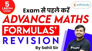 All Competitive Exams  Maths by Sahil Sir  Advance Maths Formulas Revision [upl. by Coates]