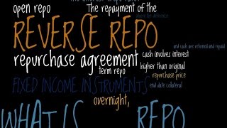 REPO AND REVERSE REPO WITH EXAMPLE  REPURCHASE AGREEMENT [upl. by Alisha]