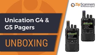 Unication G4 amp G5 Pagers  Tutorial amp Unboxing [upl. by Esaele406]