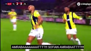 Sofyan Amrabat Golü Trabzonspor Vs Fenerbahçe 23 Tüm Gol Analizi ve Genişletilmiş Özetler [upl. by Nolyaj]