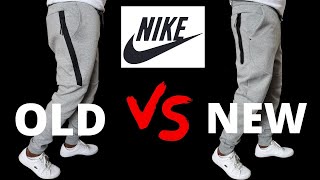 Nike Tech Fleece Joggers Old Season vs New Season  Mens Tracksuit [upl. by Annauqaj341]