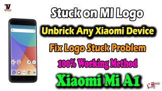 Xiaomi Mi A1 bootloop fix  Brick solution or Come Back to Android One from Custom ROM Best Method [upl. by Akirdnahs]