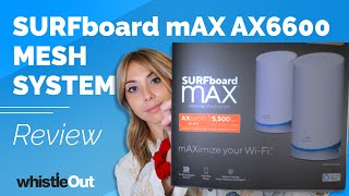 Arris SURFboard mAX AX6600 Review  WiFi 6 [upl. by Sirej]