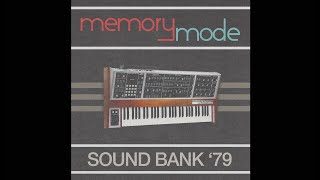 Cherry Audio Memorymode  Sound Bank 79 [upl. by Voccola]