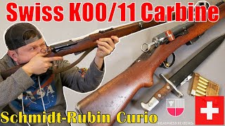 SWISS K0011 SchmidtRubin CARBINE Unboxing amp HISTORY 1900 Rifle Turned K11  EDELWEISS ARMS Milsurp [upl. by Nahshun]