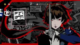 Persona 5  Makoto Niijima PS4 Theme [upl. by Tik]