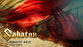 SABATON  Inmate 4859 Official Lyric Video [upl. by Ahseyn951]