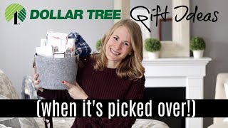 DOLLAR TREE CHRISTMAS GIFT IDEAS when its picked over  DIY Advent Calendar [upl. by Anwahsad]