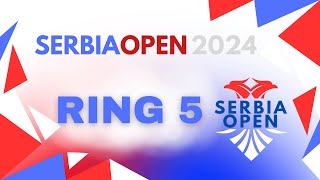 SERBIA OPEN 2024  RING 5  ITF LIVE [upl. by Airtap]