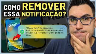 COMO REMOVER a NOTIFICAÃ‡ÃƒO quotSEU DISPOSITIVO FOI ESQUECIDOquot no IPHONE APPLE WATCH  PASSO a PASSO [upl. by Duong]