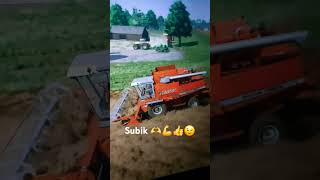 Żniwa rzepaku masseyem fs25 farmingsimulator25 subscribe farming agro agriculture gra [upl. by Kennan573]