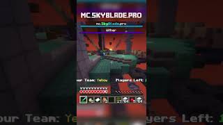 SkyWars Wither Fight mcjava mcjavaeditionminecraft gaming minigames [upl. by Ebony]